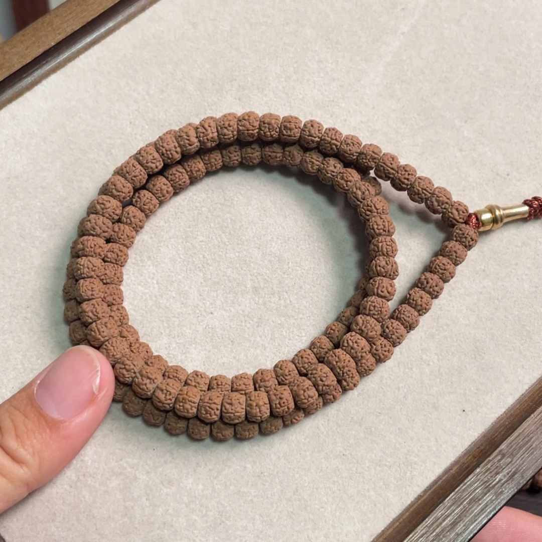 金刚菩提吊坠盘龙纹藏切