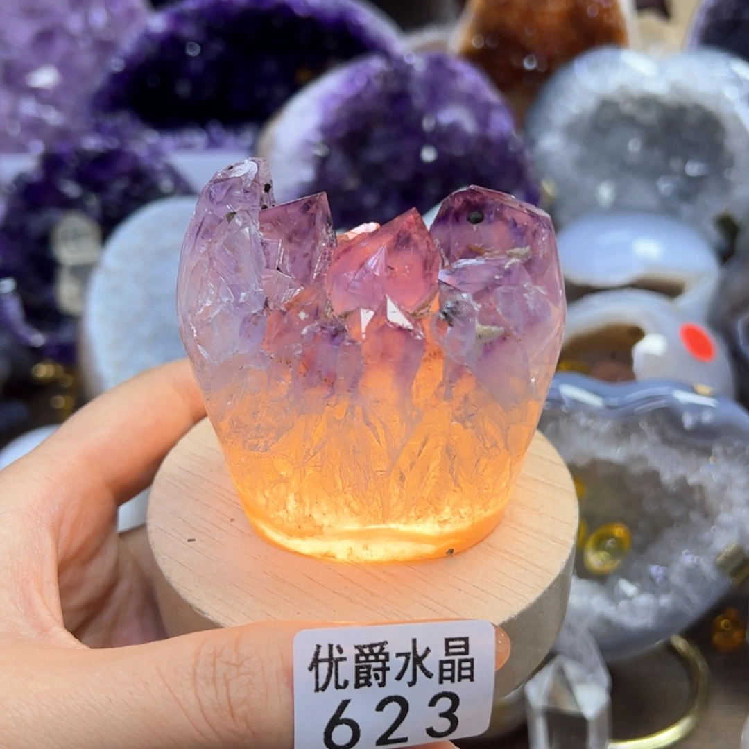 未镶嵌大型摆件（非配饰）紫晶623