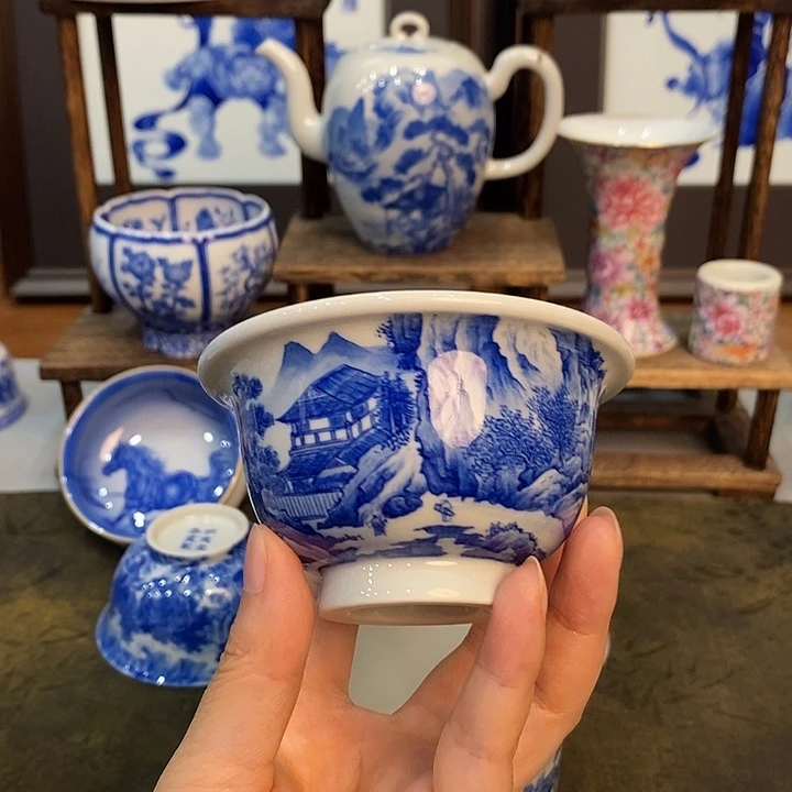 善*景德镇陶瓷手工手绘