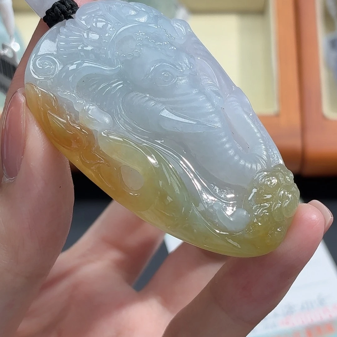 翡翠未镶嵌颈饰多样性选其一发货
