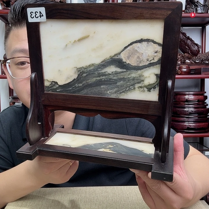 大红酸枝工艺品底座