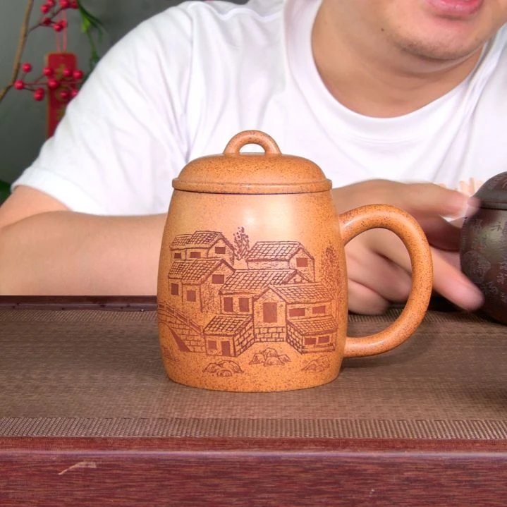 茶杯紫砂高货放漏