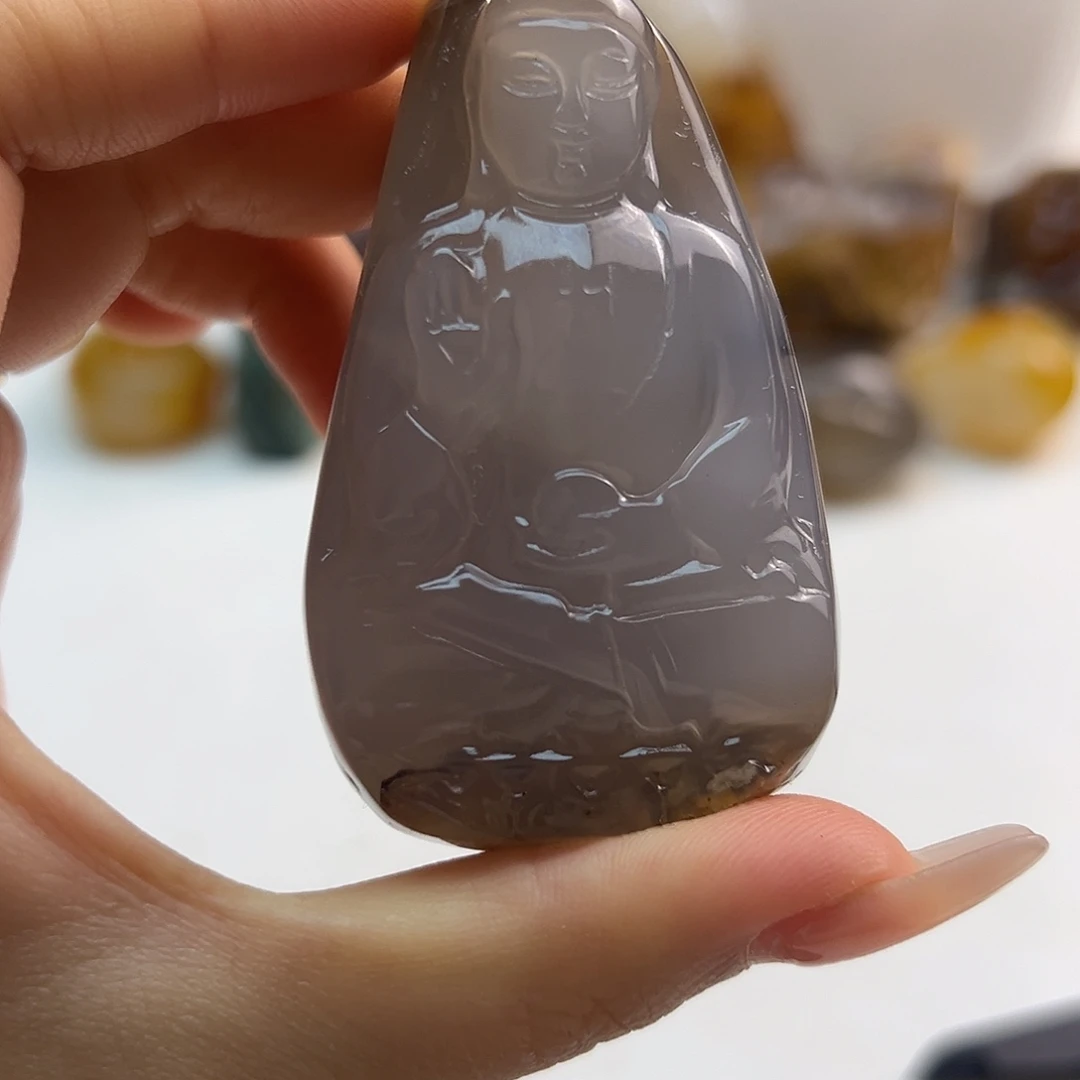 玛瑙/玉髓未镶嵌项链