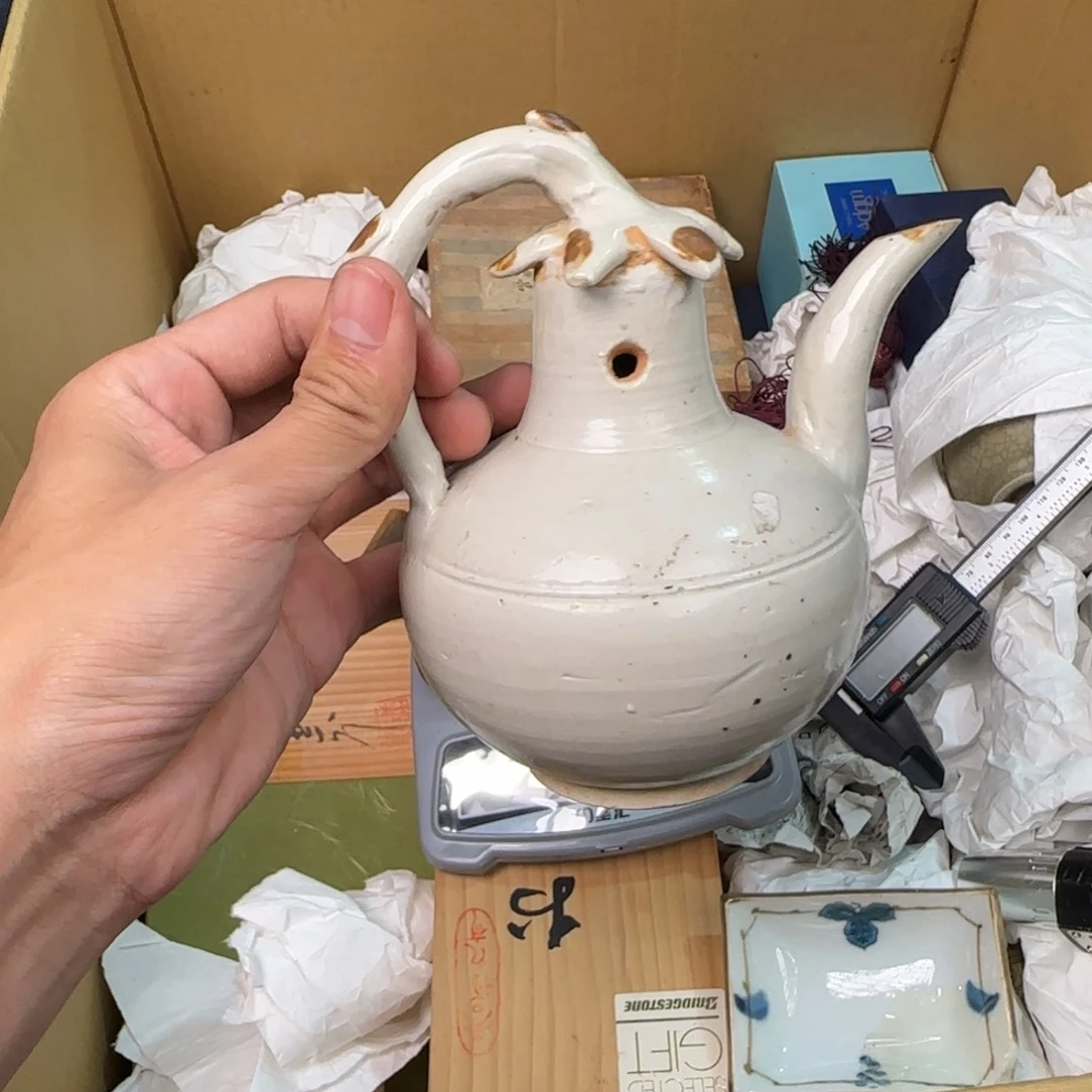 紫砂陶瓷孤品单件车里拍