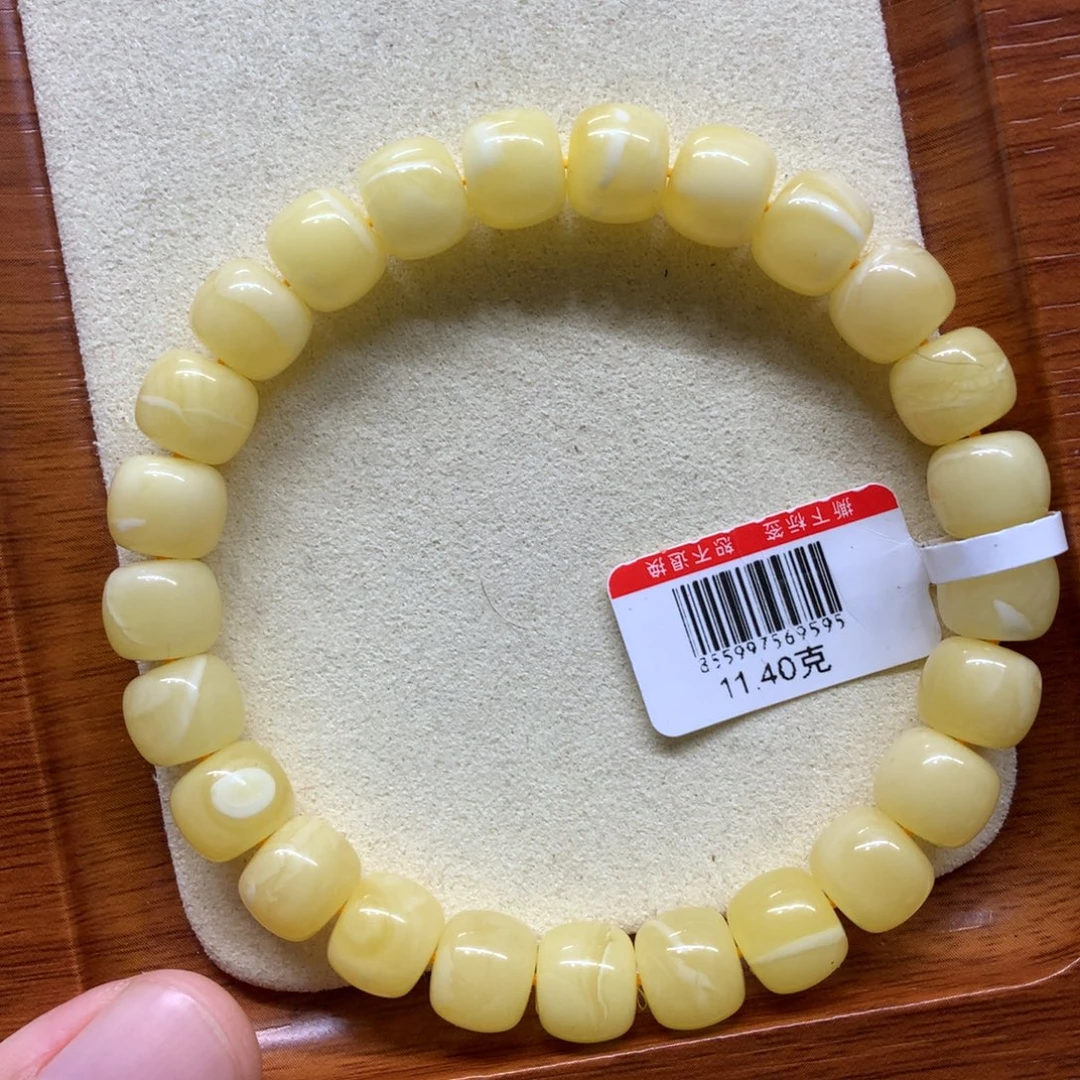 蜜蜡未镶嵌手链蜜蜡