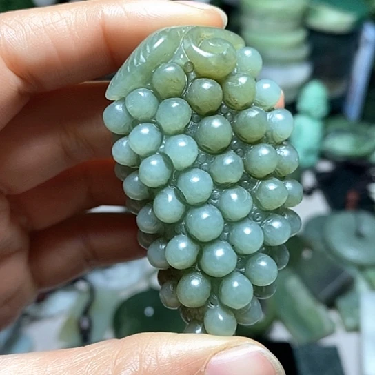 未镶嵌和田玉（糖玉）珠宝半成品