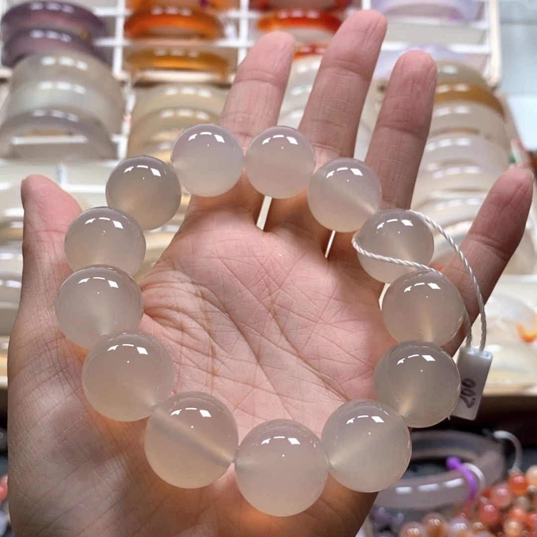 做***子玛瑙/玉髓手串未镶嵌沙