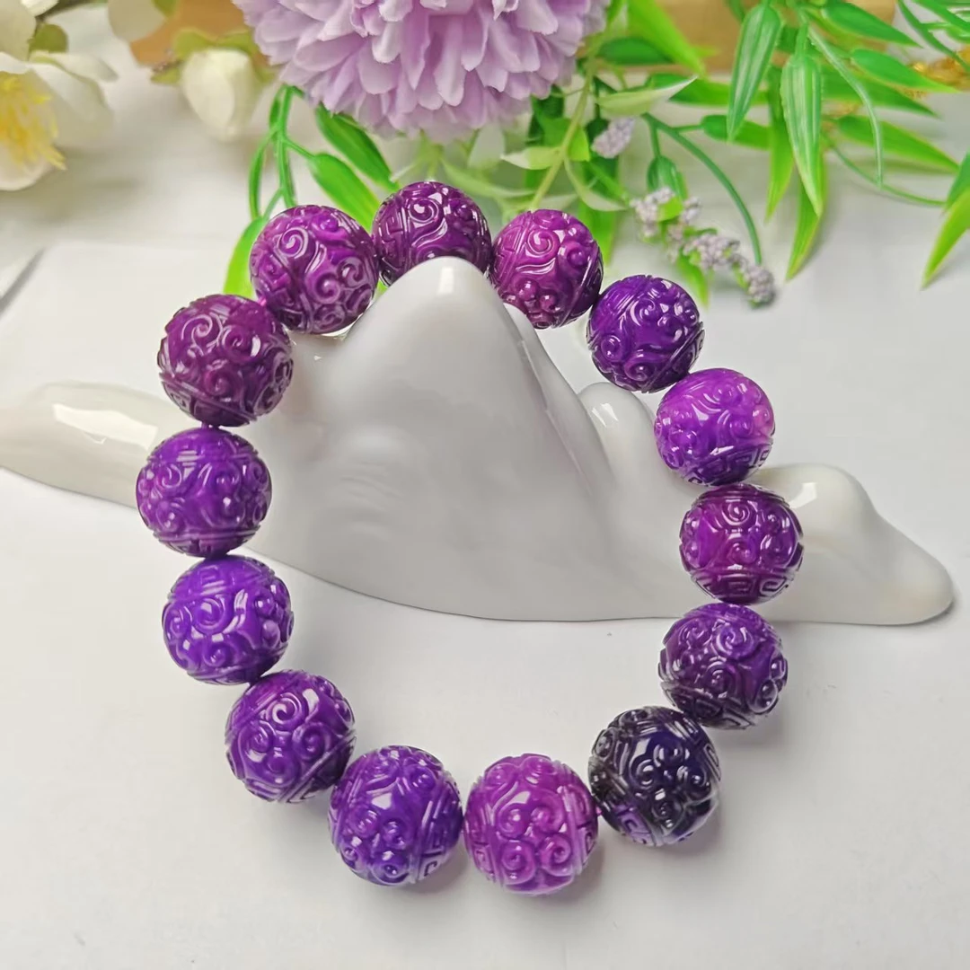 k552-鸿运紫龙纯手串多样性发其一