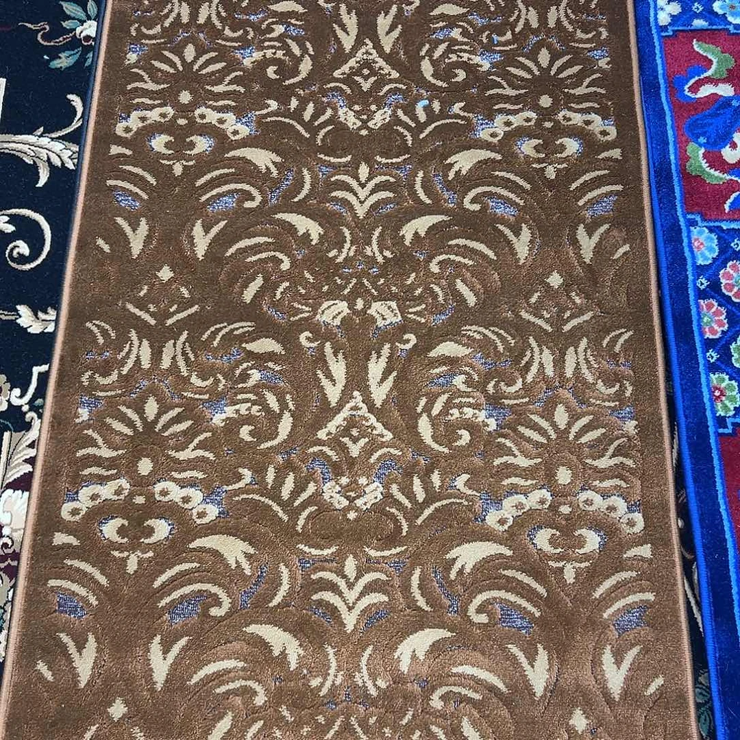 混纺80×180土尔其丙纶编织立体浮雕