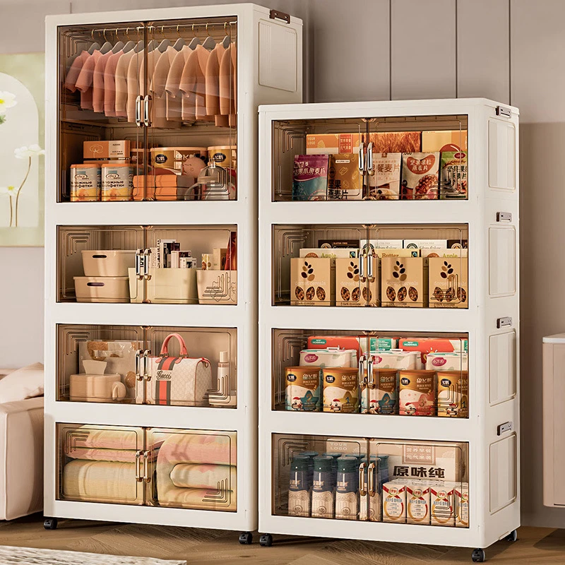 拉萨发货西藏包邮折叠储物柜家用多层衣柜玩具收纳柜大容量整理柜