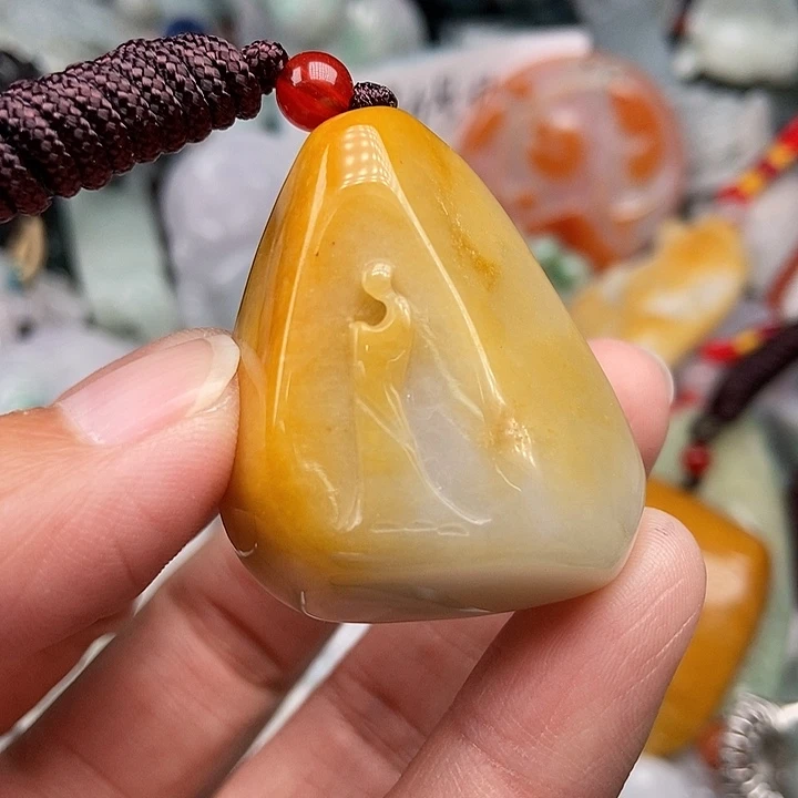 未镶嵌挂件翡翠翡翠