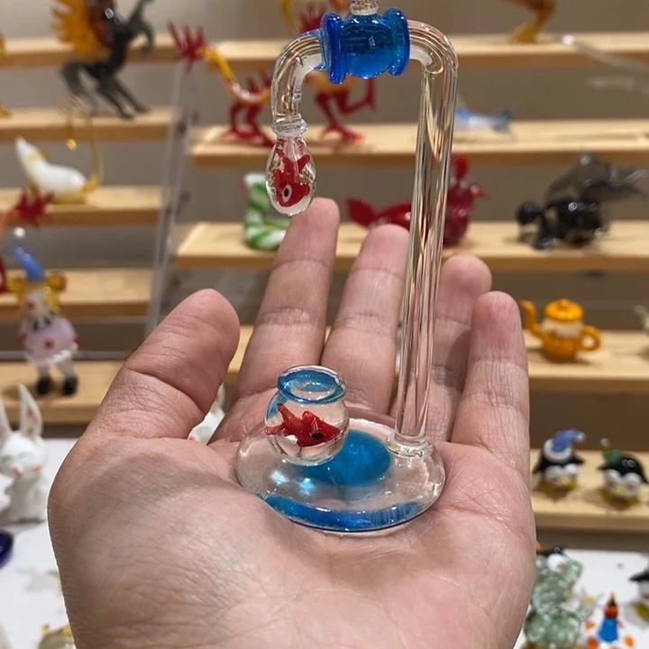琉璃手工艺品猫*腻琉璃