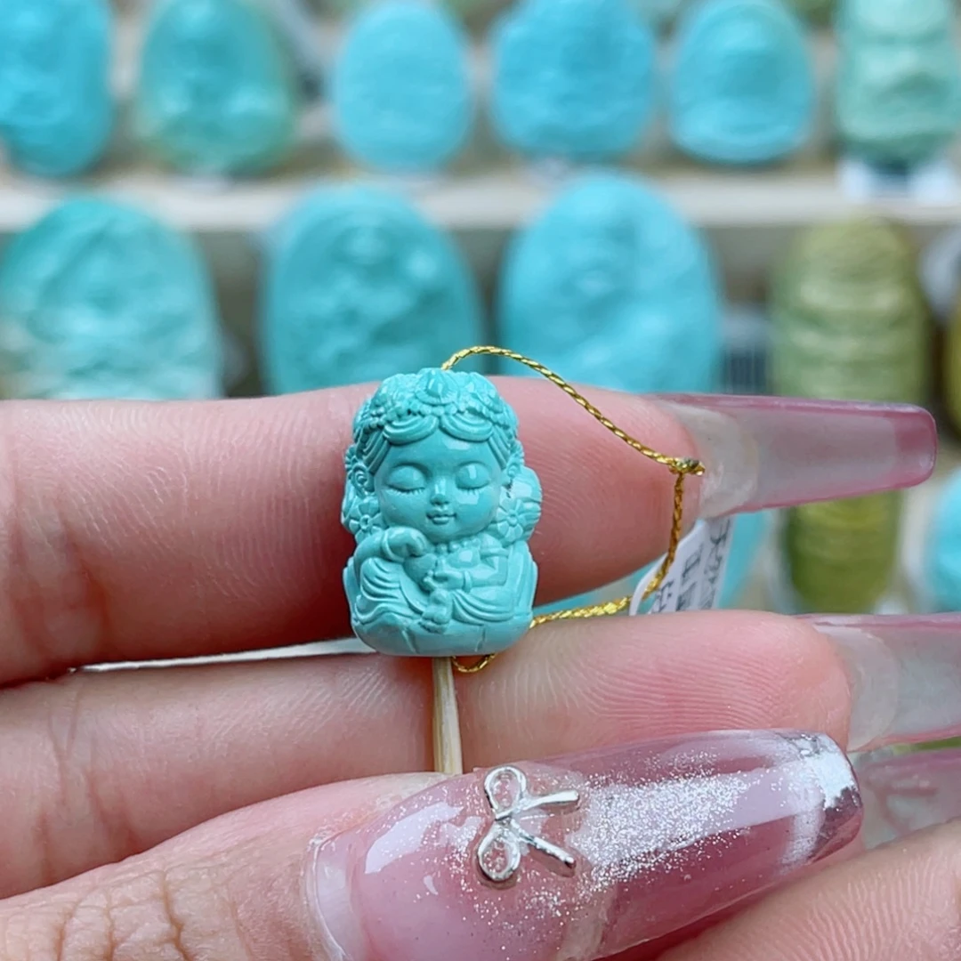 绿松石未镶嵌珠宝奇石