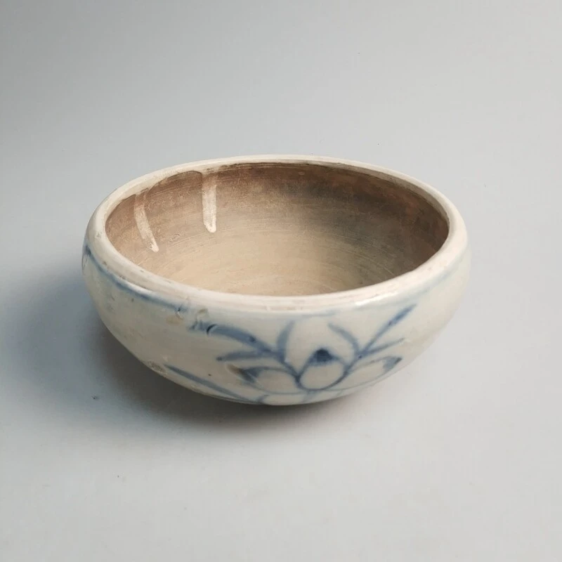 N25JG001058 - 明晚期青花花卉纹水洗