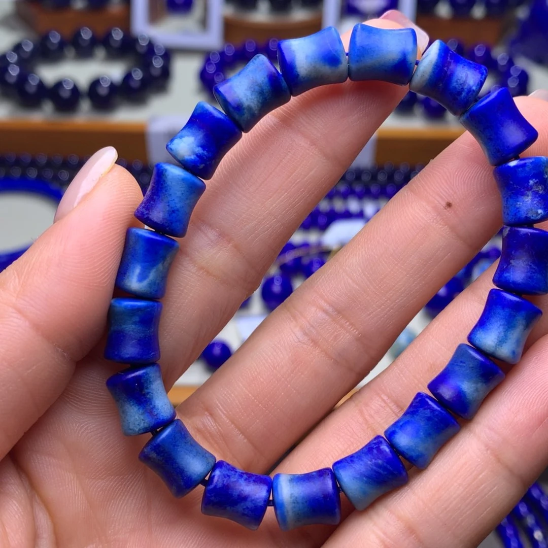 青金石手串未镶嵌8mm22