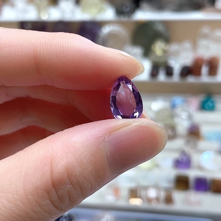 未镶嵌珠宝半成品水晶7195
