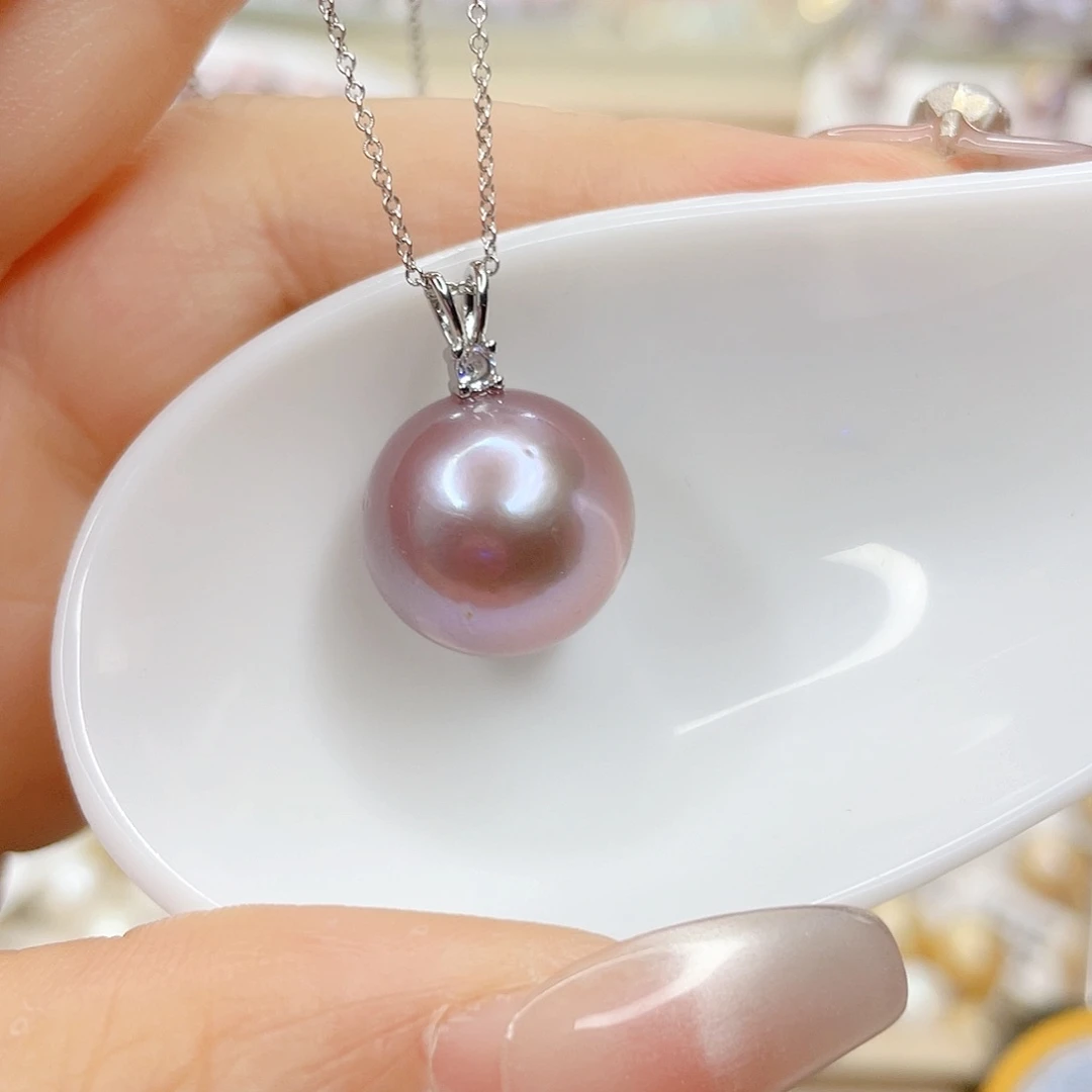 淡水珍珠合金吊坠(赠链)15