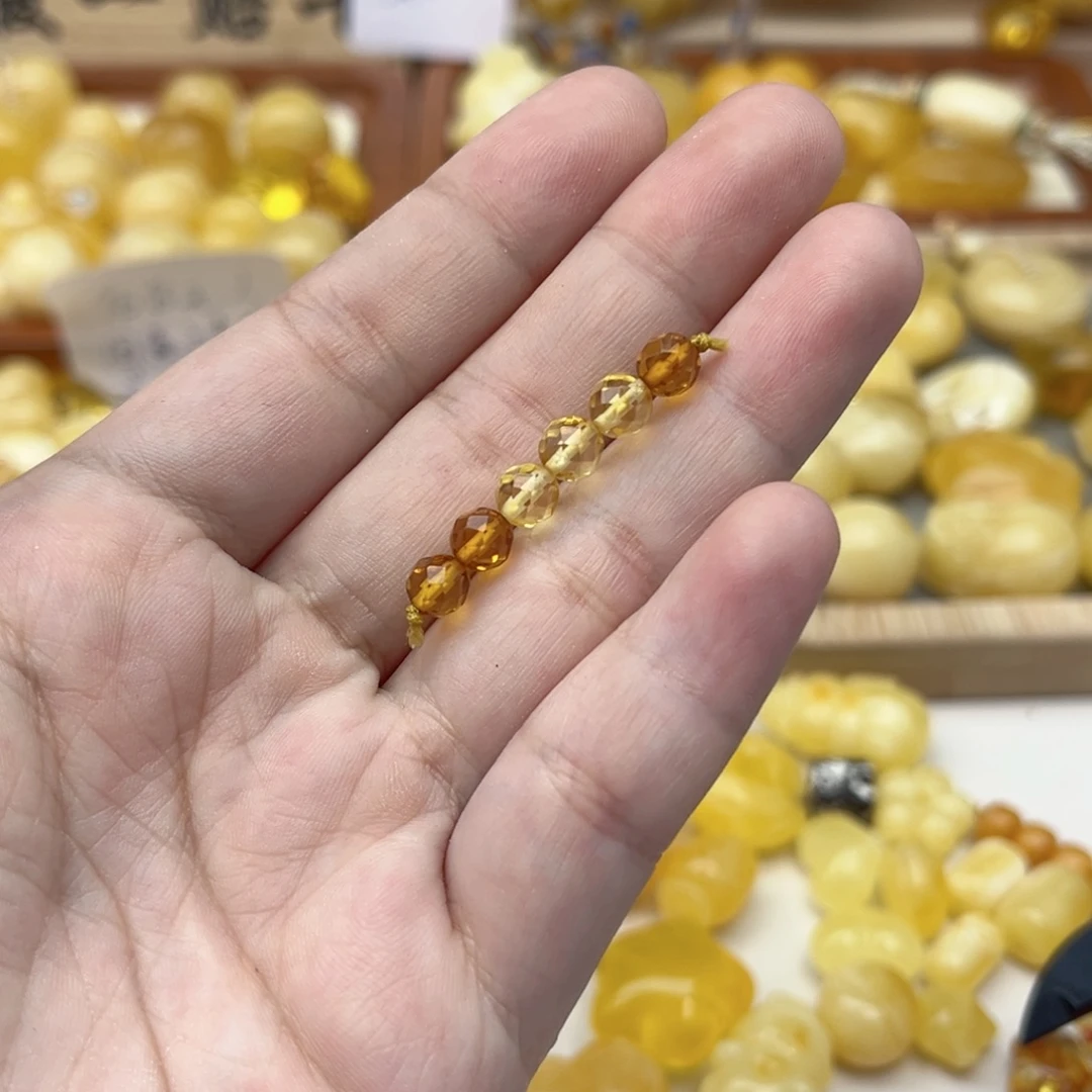 裸石蜜蜡未镶嵌天然