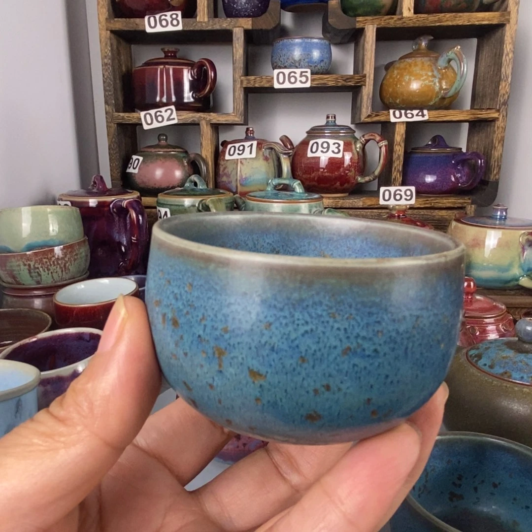 姿***含中国神后钧瓷茶具处理