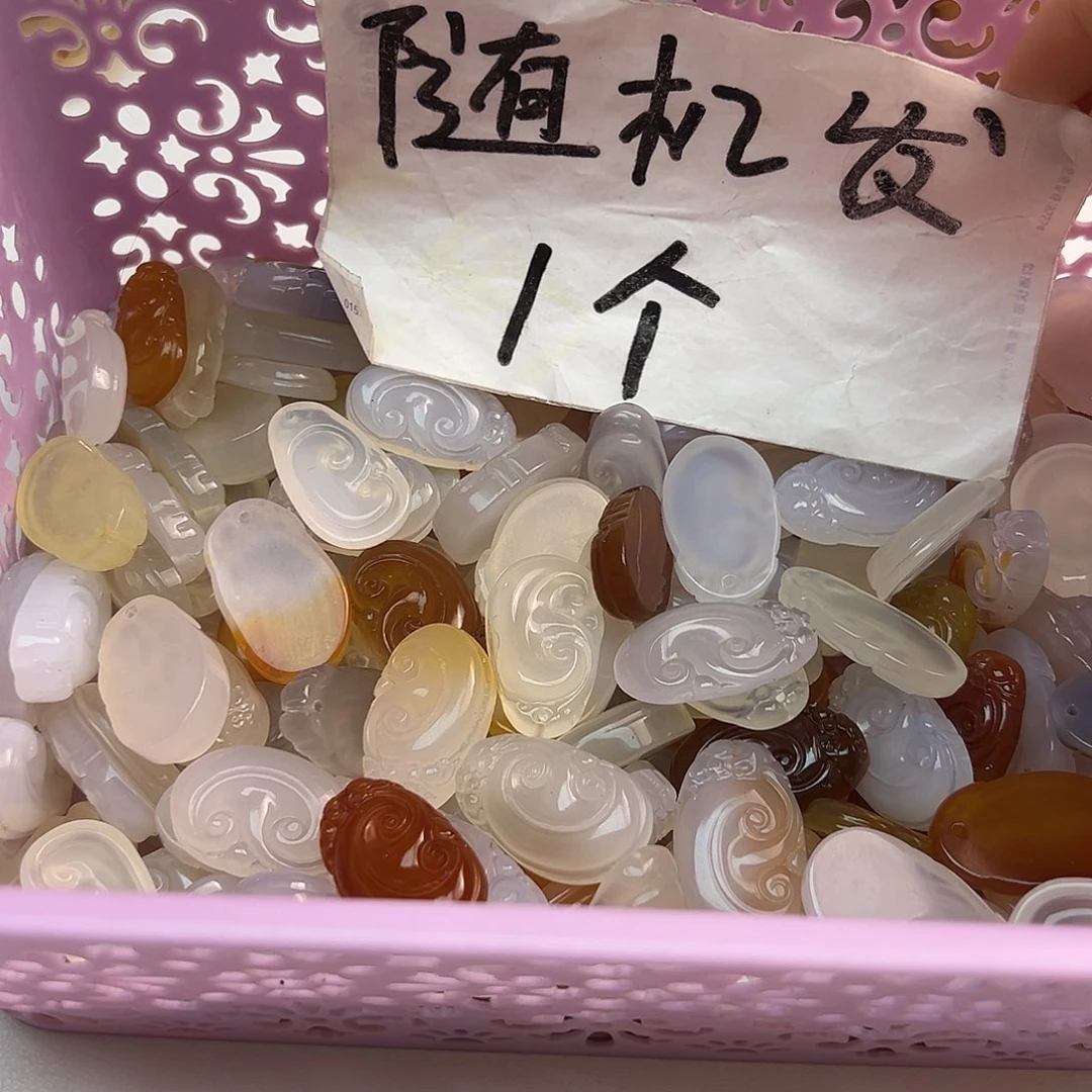 玛瑙/玉髓未镶嵌颈饰