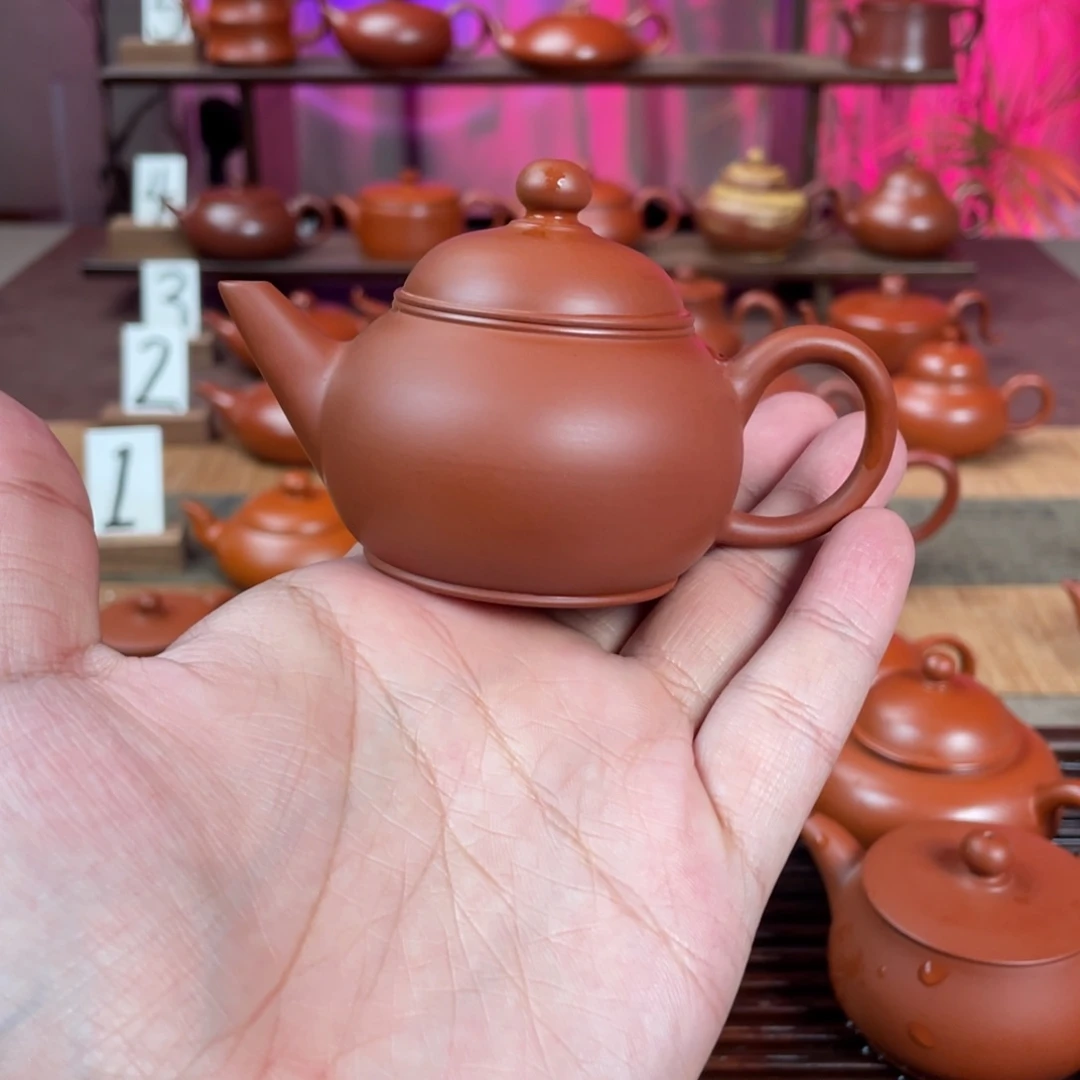 黄***野茶壶紫砂精工超薄水平