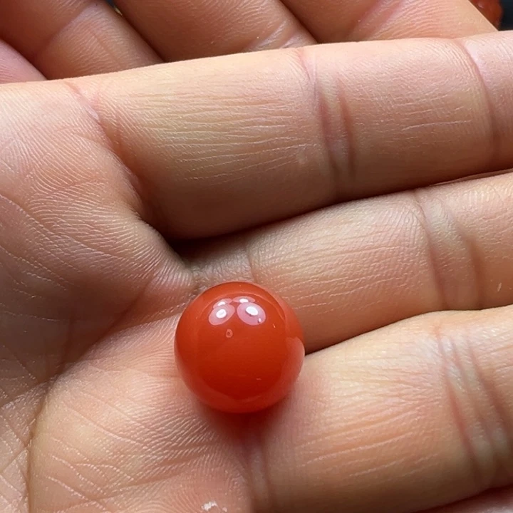 南红玛瑙未镶嵌珠子