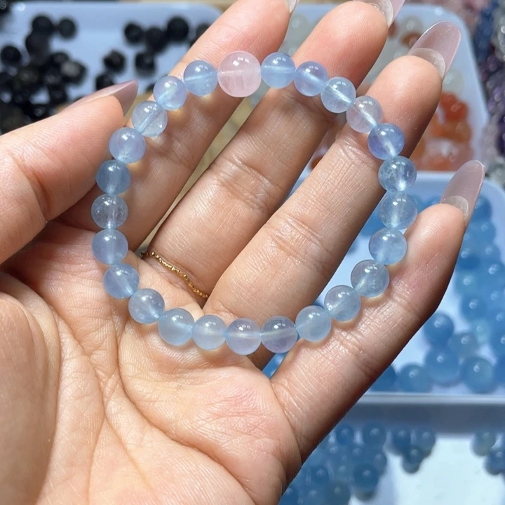 手链水晶未镶嵌海蓝宝