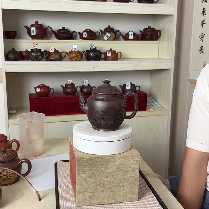 宜兴原矿紫砂茶壶