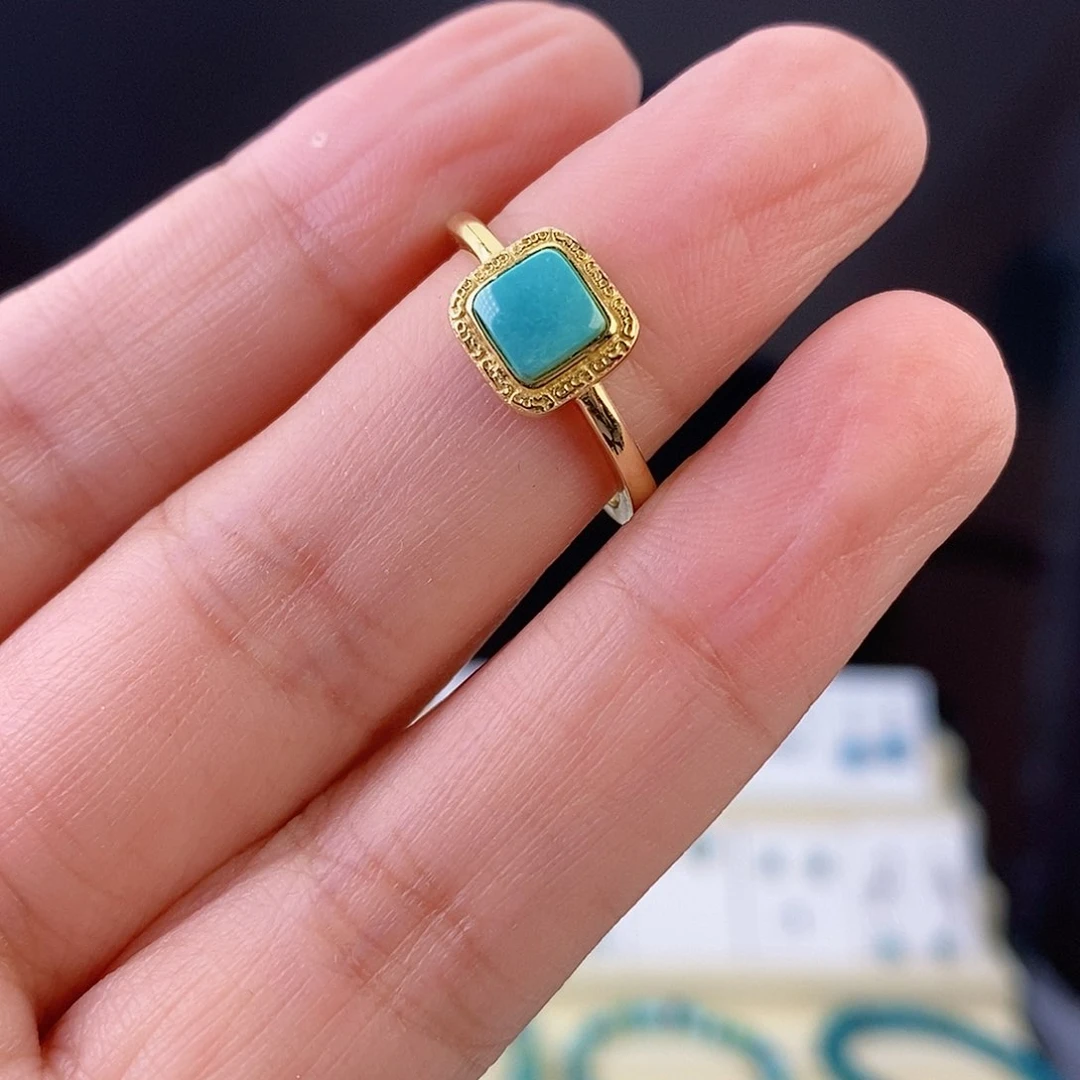 绿松石合金戒指绿松石合金戒指