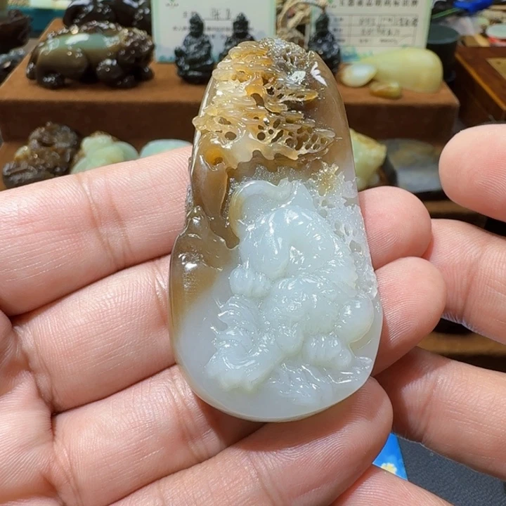 未镶嵌和田玉把件