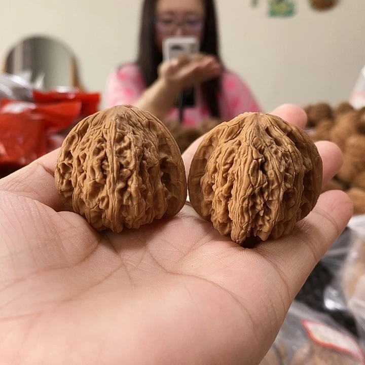 文玩核桃吊坠密纹36