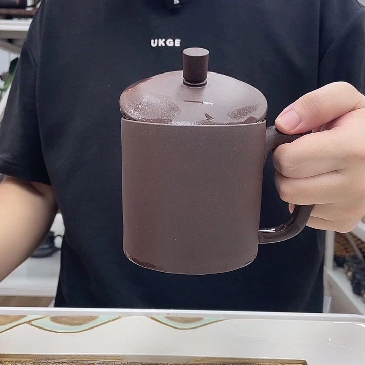 茶杯紫砂原矿紫砂