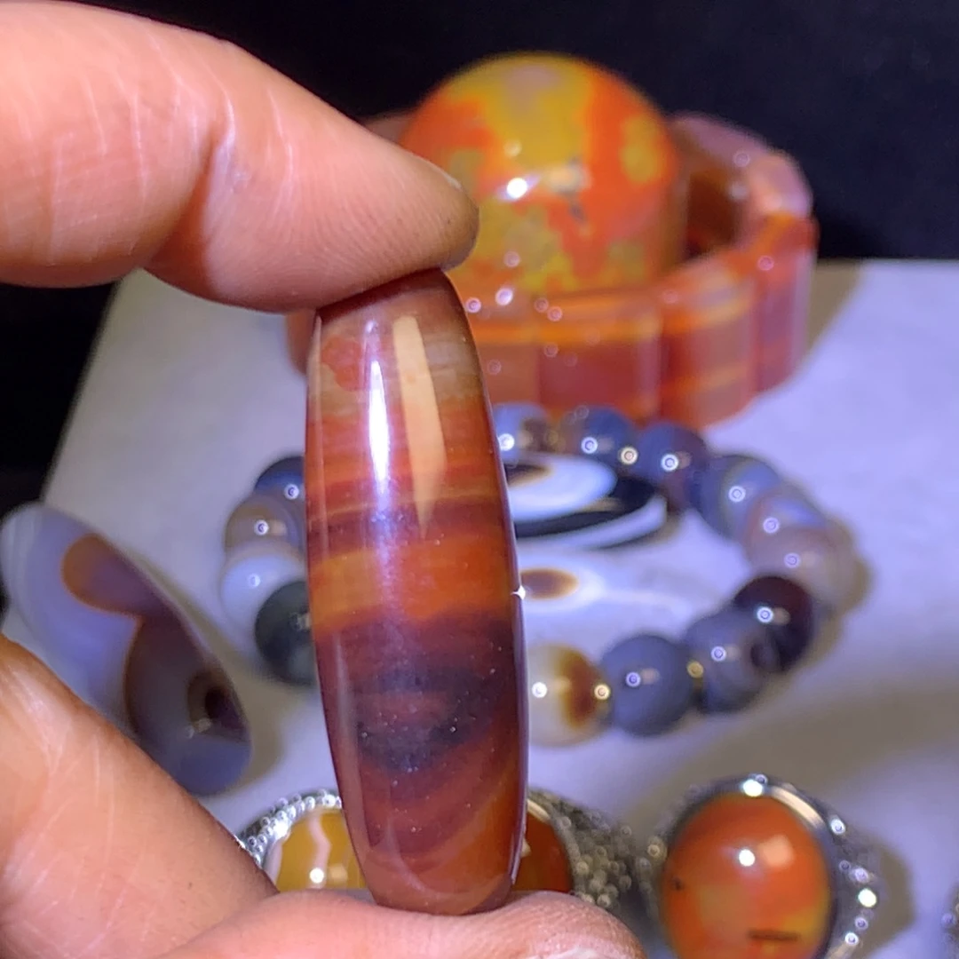 玛瑙/玉髓未镶嵌颈饰