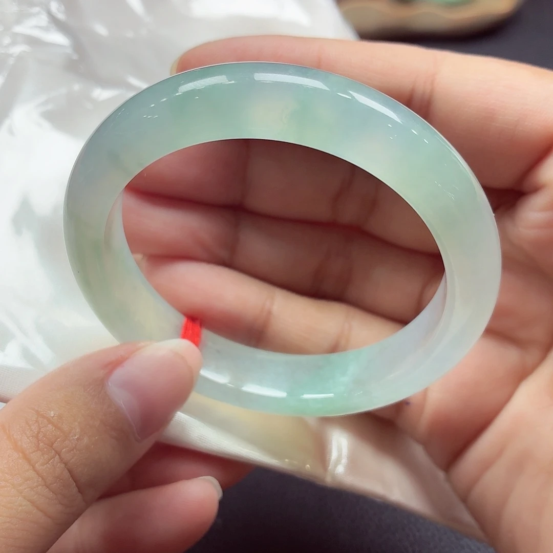 翡翠未镶嵌手镯天然缅甸A货翡翠