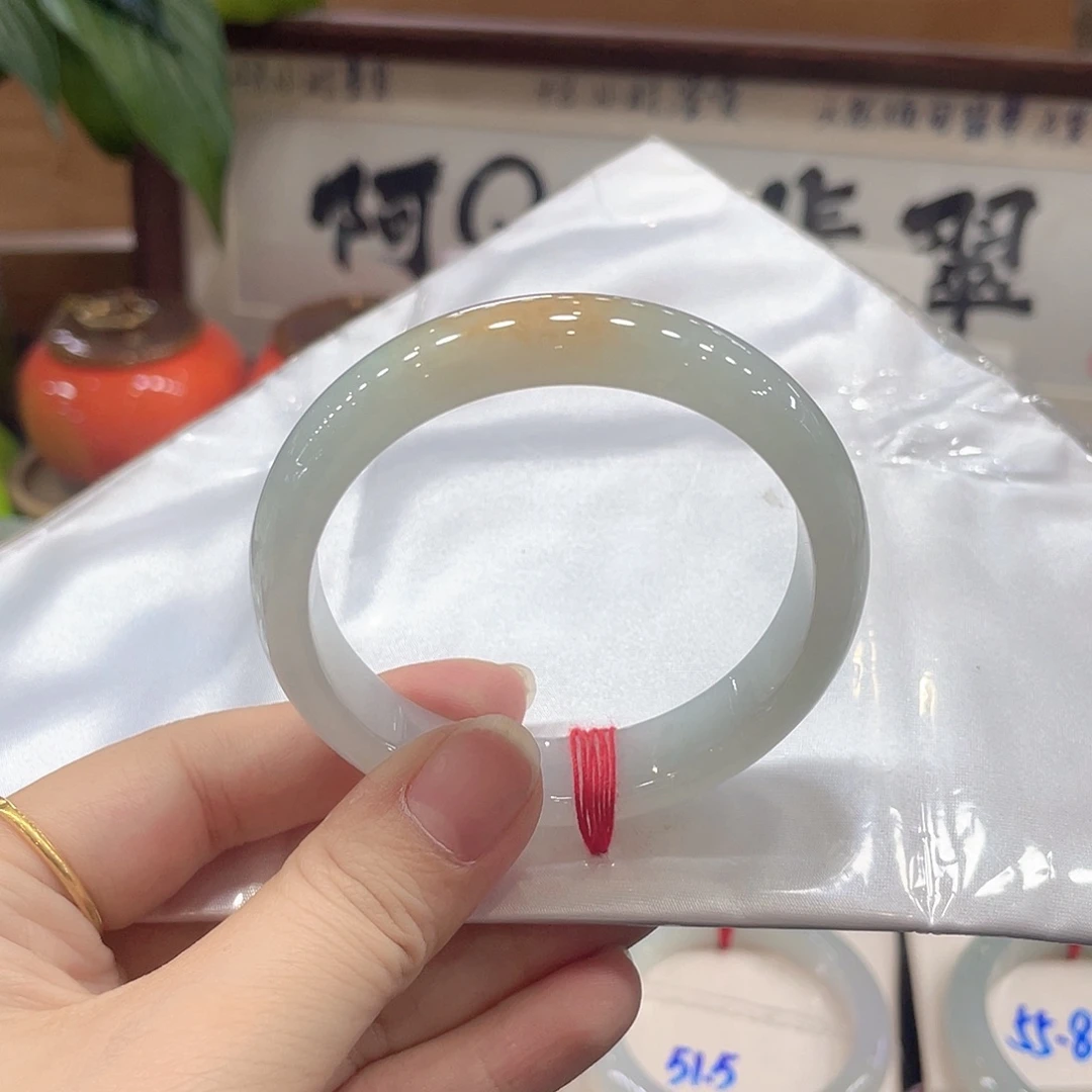 翡翠未镶嵌手镯天然缅甸A货翡翠手镯11