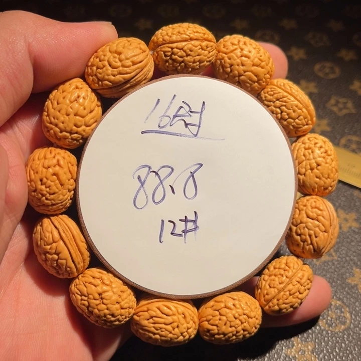 桃核手串16尺寸钱袋子12号