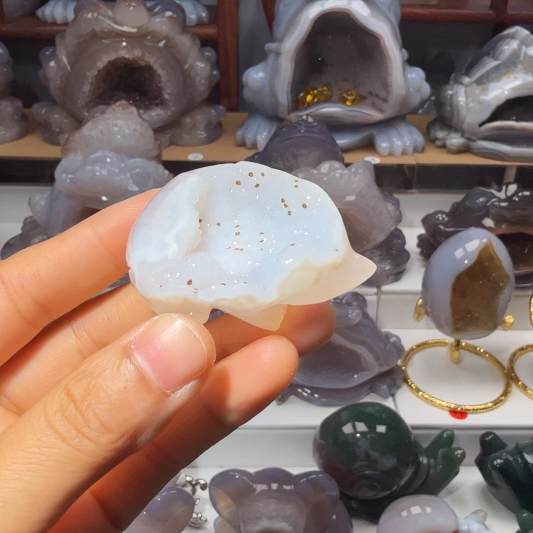 玛瑙/玉髓未镶嵌摆件