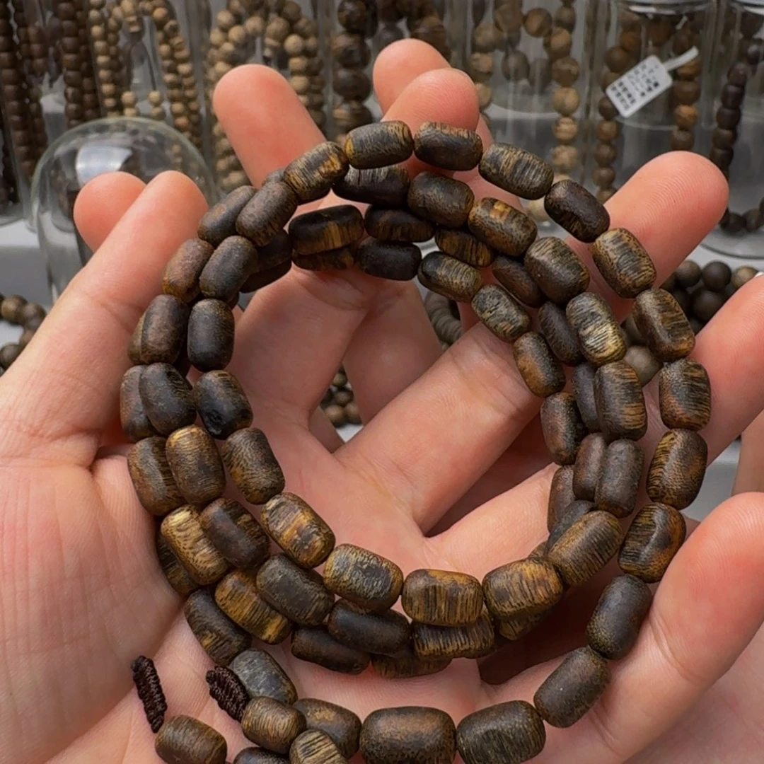 手串沉香棋楠沉香张勺子九九沉卡6+保20克