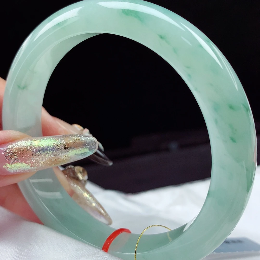 未镶嵌手镯翡翠61圈4986