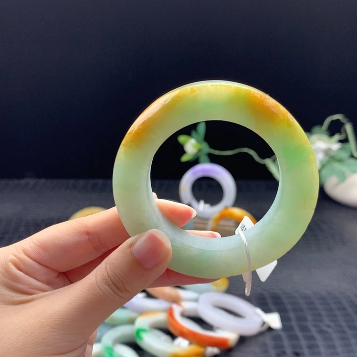 未镶嵌手镯翡翠手镯定制定制翡翠