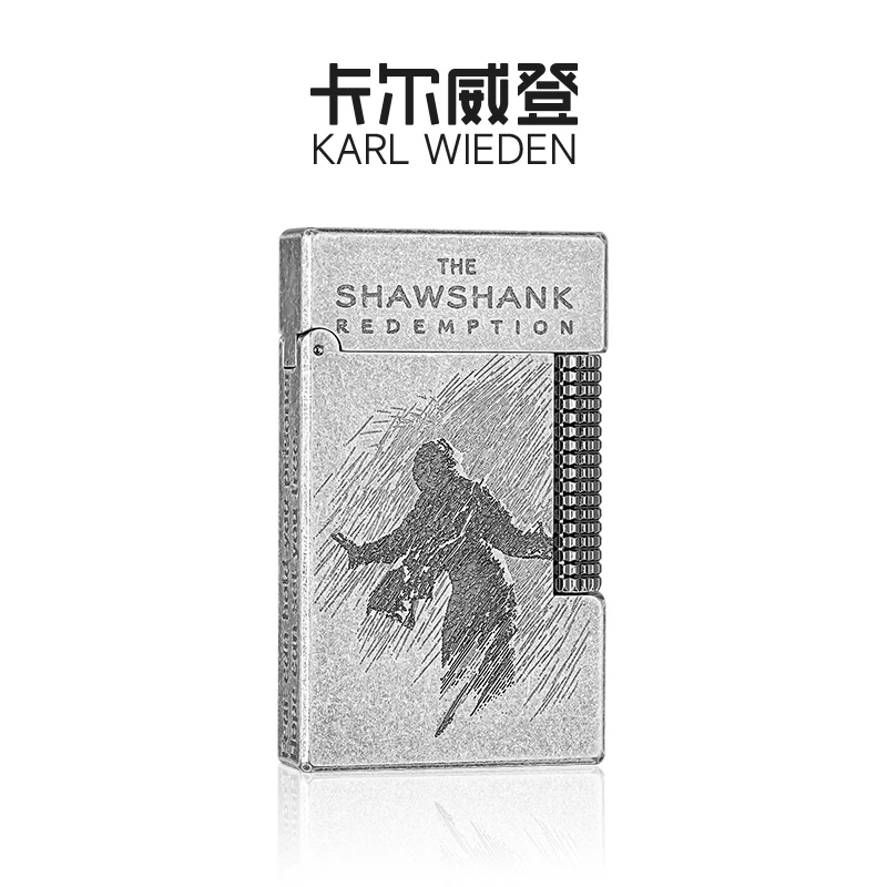 古银肖申克的救赎 商务高档复古钢声朗声黄铜打火机送男生礼物