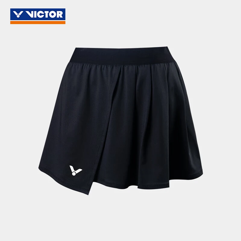 VICTOR/威克多羽毛球服26300半身裙透气防走光运动短裙女款