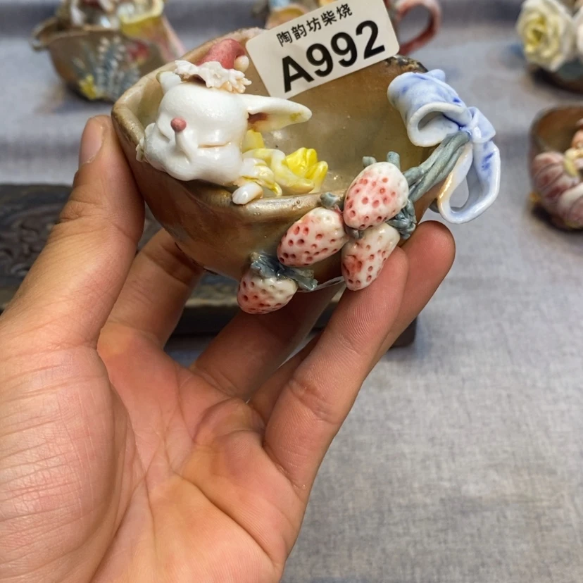 【闪购商品】纯手工纯柴烧精品茶具艺****龙992