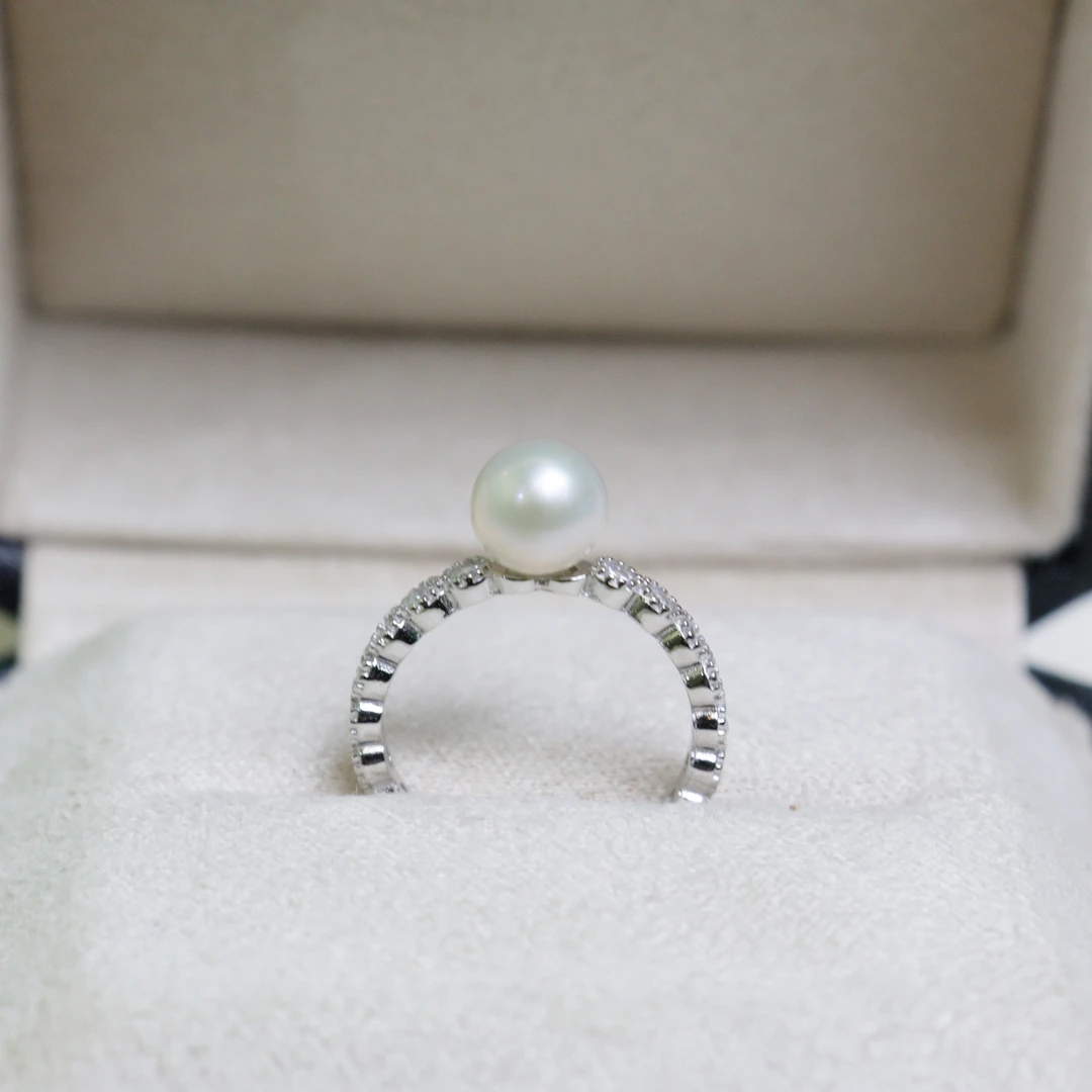 925银锆石戒指 满钻戒指  JZ029