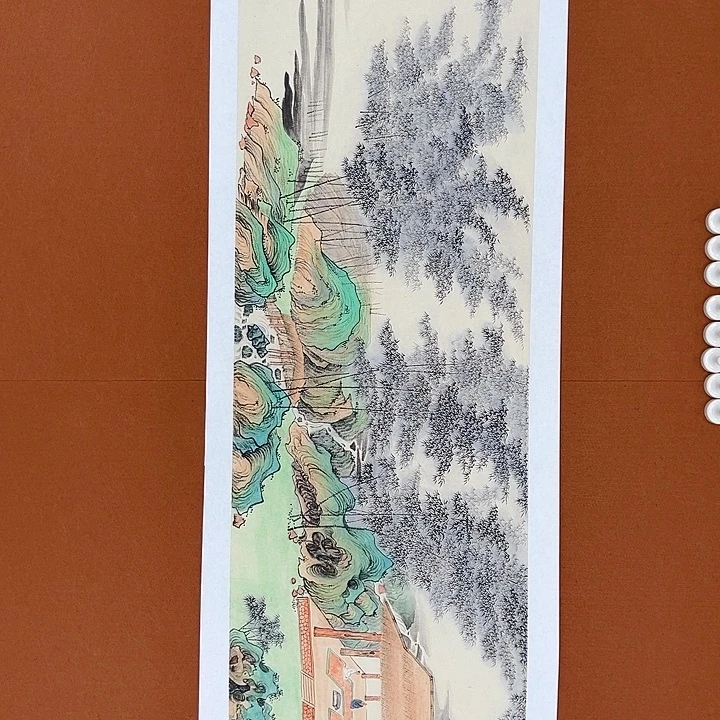 国画李文峰的作品