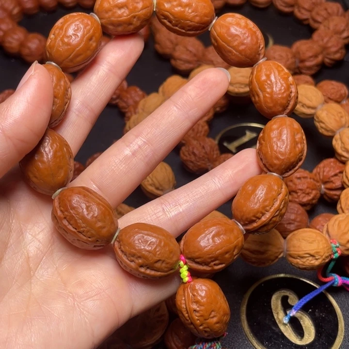 把件文玩核桃大枣福利串