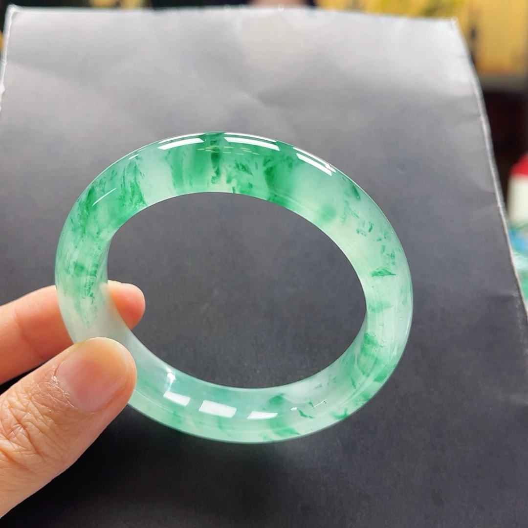 小翠花甜阳绿手镯