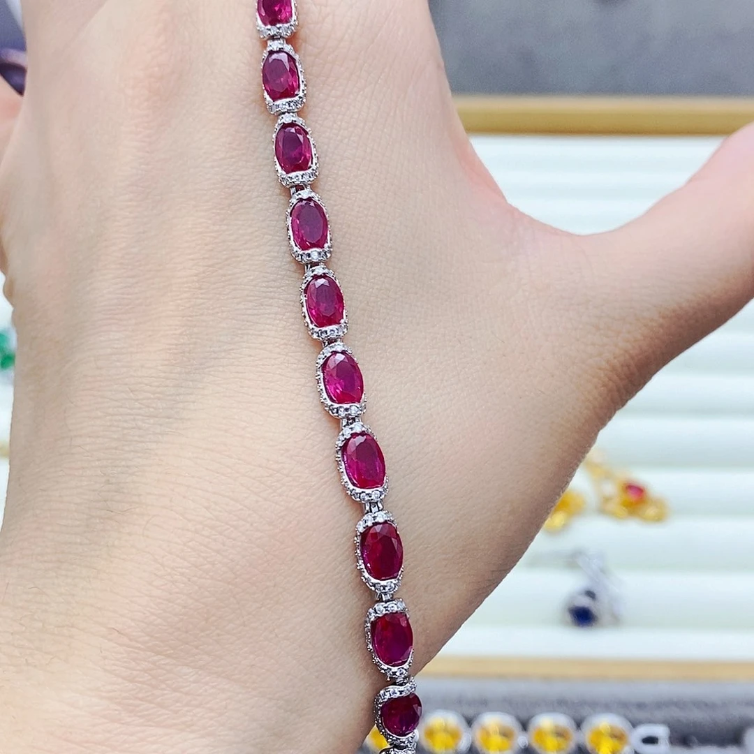 未镶嵌手链红宝石