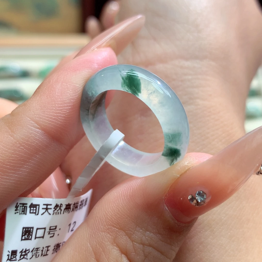 未镶嵌戒指翡翠天然翡翠