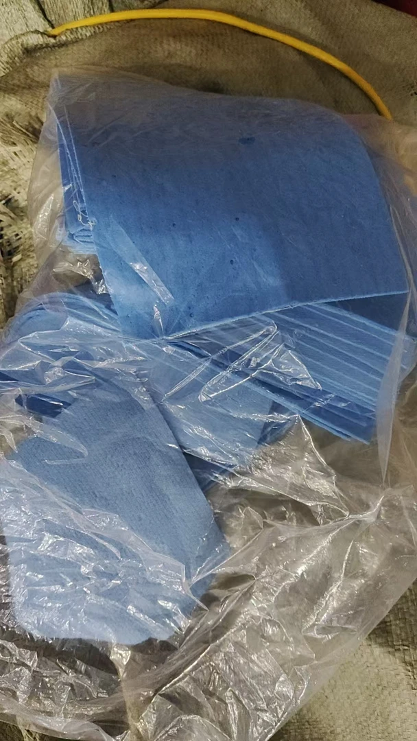 多色木浆棉抹布不分大小发40片瑕疵污渍介意勿拍